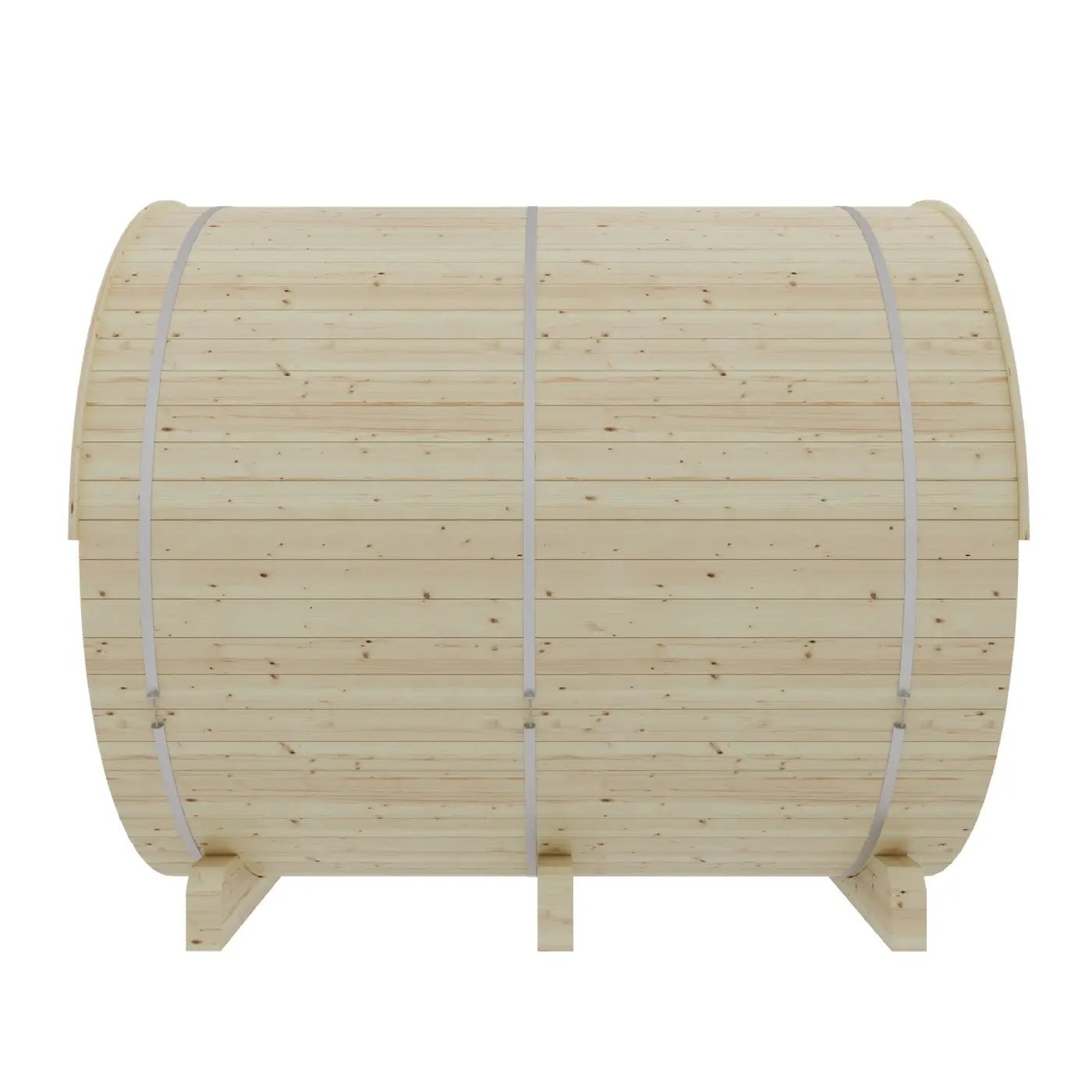 Finnish Sauna Builders Tampere Finnish Barrel Outdoor Sauna with WiFi Heater By Finnish Sauna Builders - Traditional Sauna