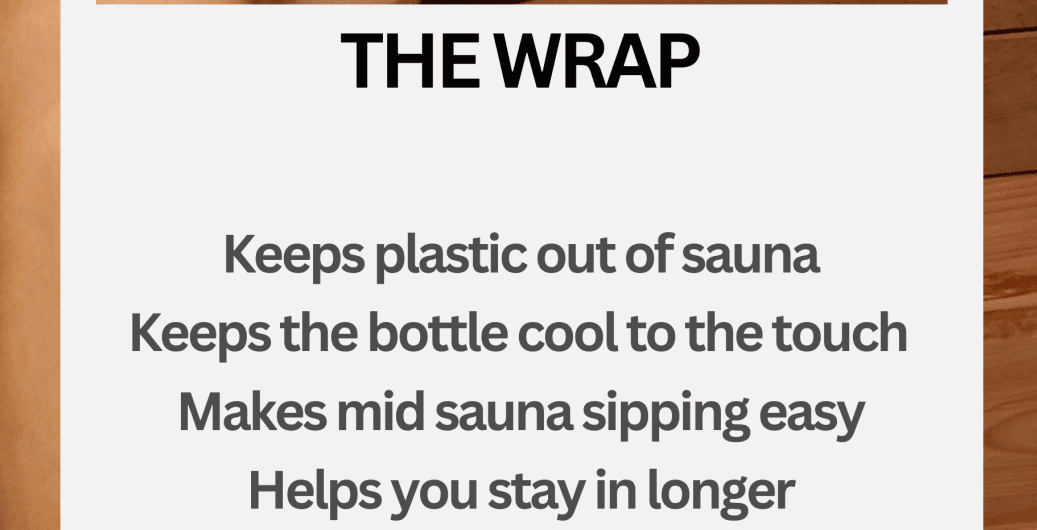 Embrace The Heat The Wrap | Sauna Bottle Sleeve By Embrace The Heat - Accessories