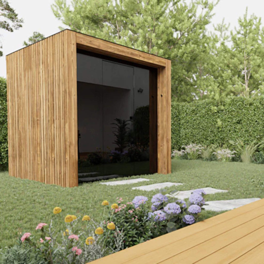 ThermaSol ThermaSol Fortis Fully-Assembled 4-Person Outdoor Sauna Cabin - Traditional Sauna