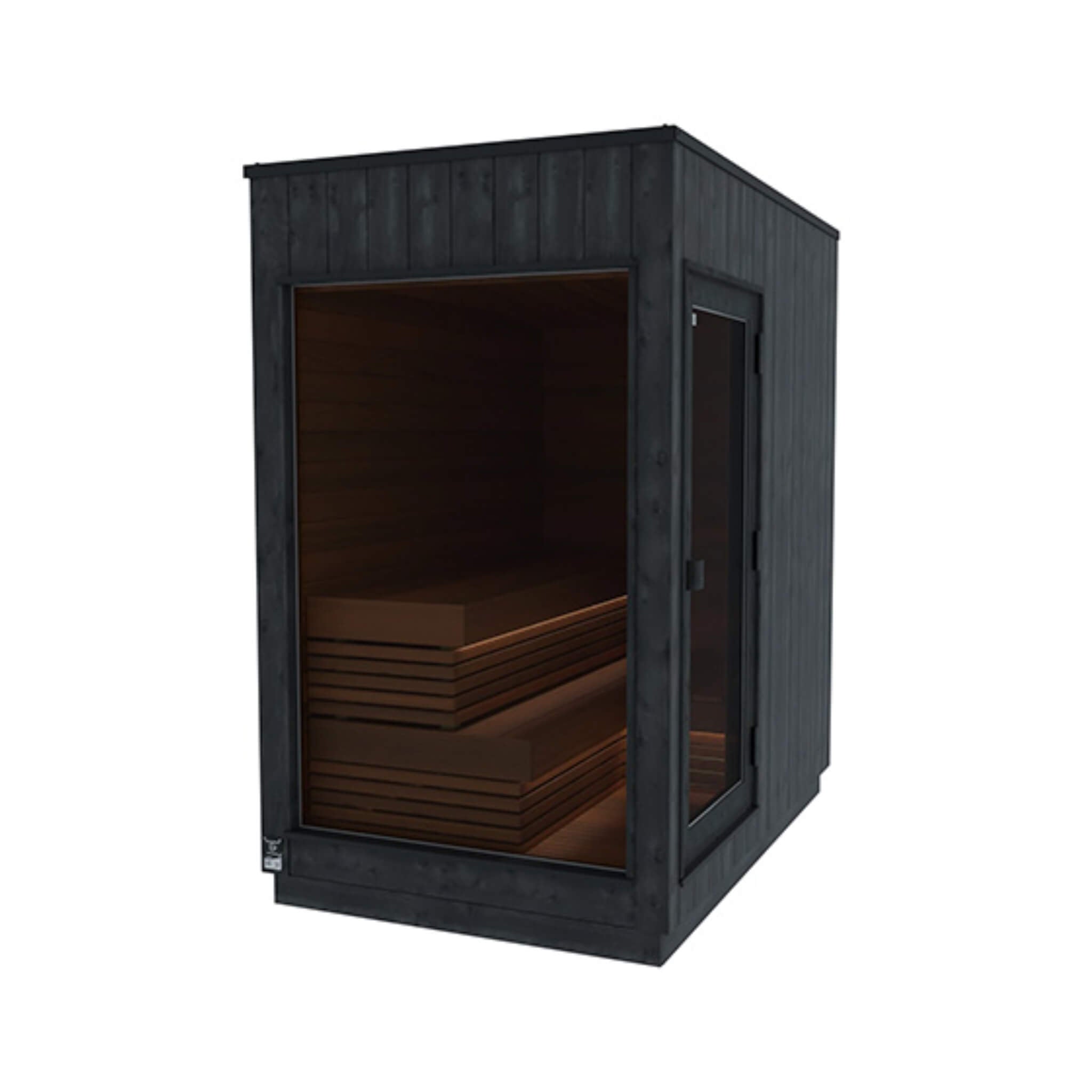 ThermaSol ThermaSol Nordic Misty Fully-Assembled Outdoor Modular Sauna Cabin - Traditional Sauna