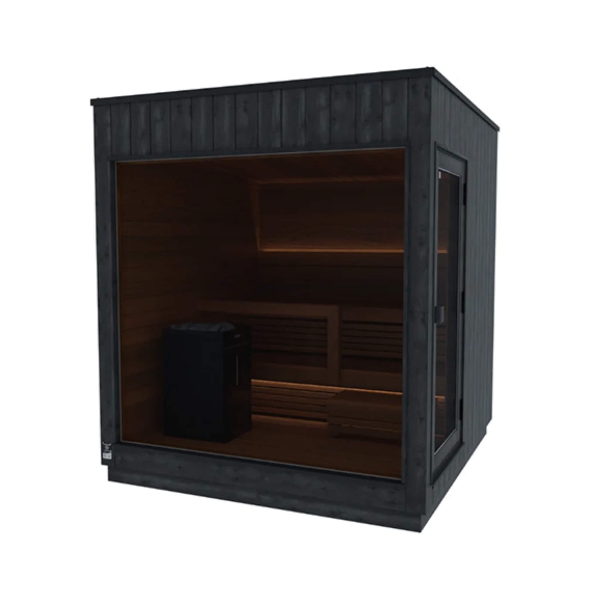 ThermaSol ThermaSol Nordic Misty Fully-Assembled Outdoor Modular Sauna Cabin - Traditional Sauna