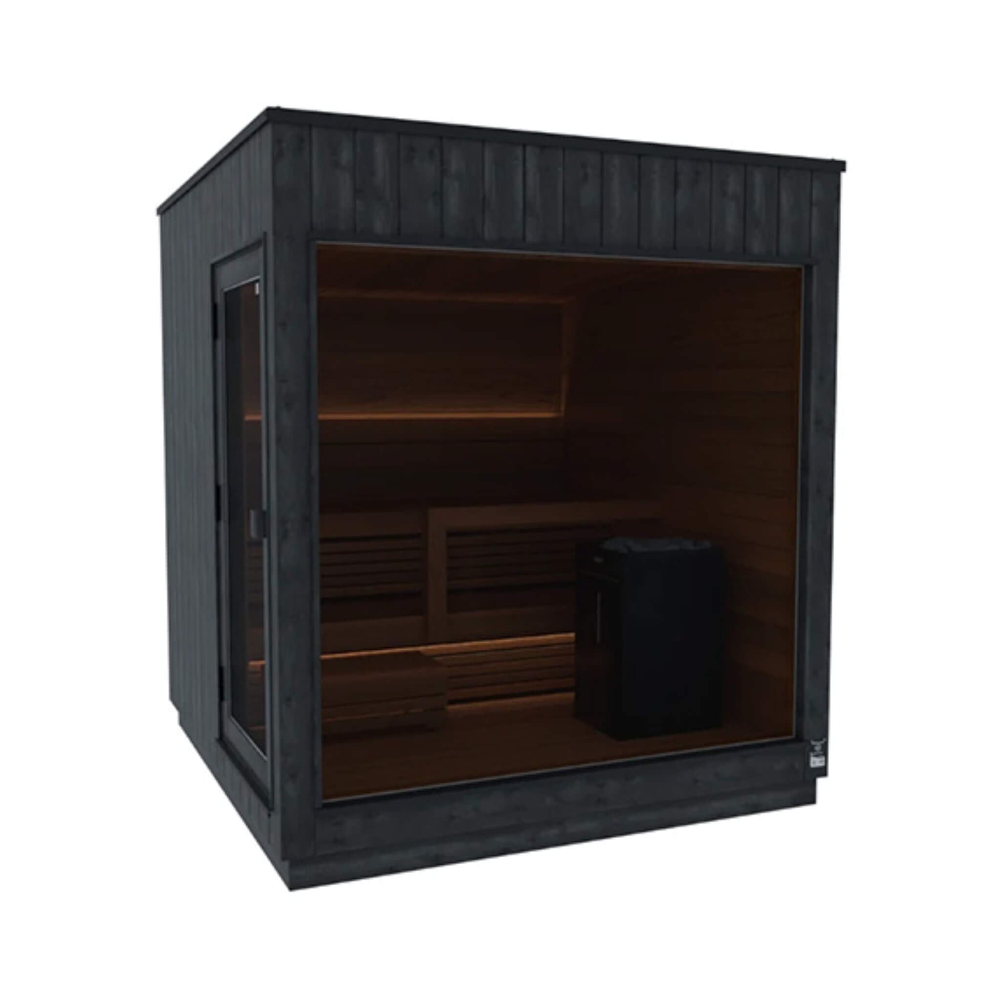 ThermaSol ThermaSol Nordic Misty Fully-Assembled Outdoor Modular Sauna Cabin - Traditional Sauna