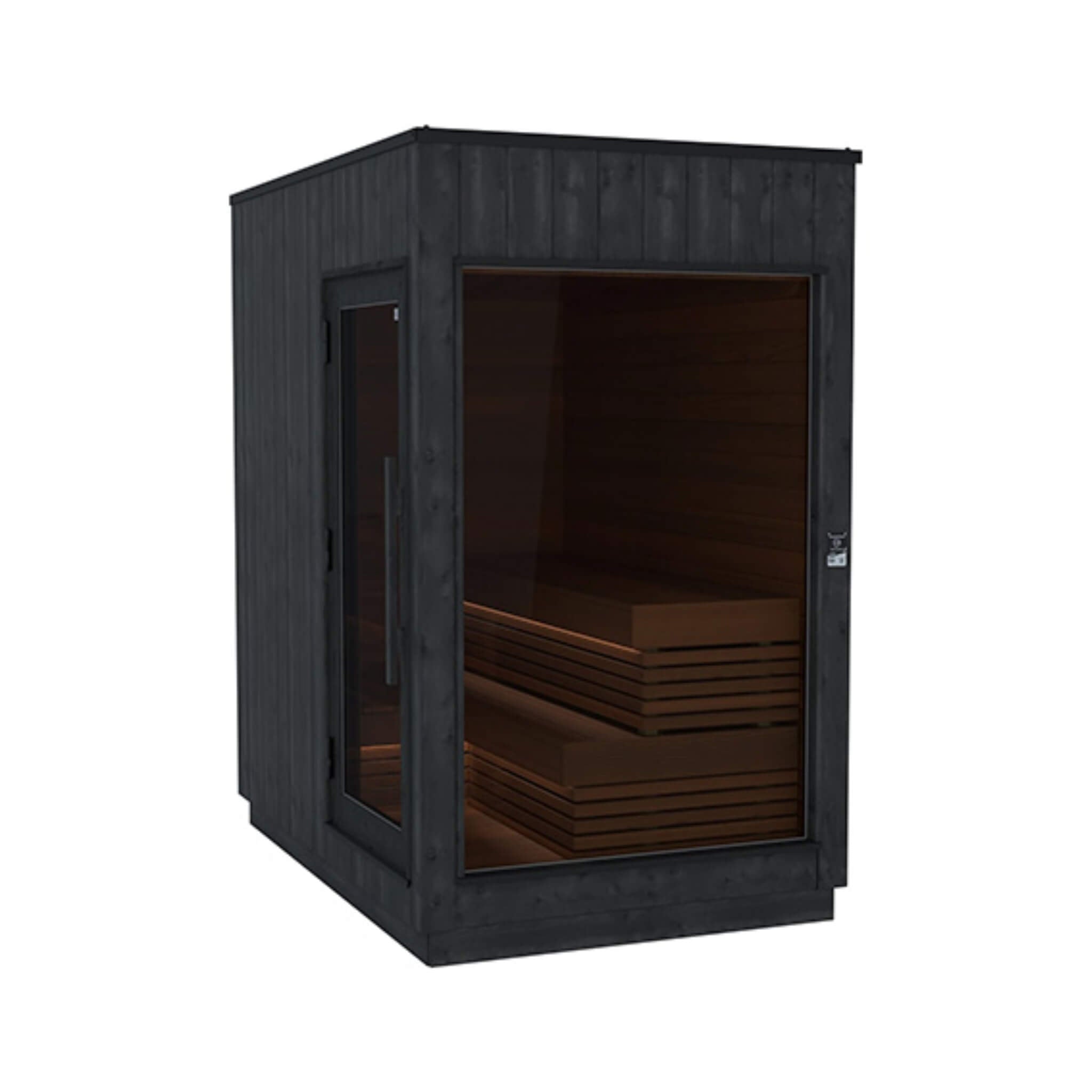ThermaSol ThermaSol Nordic Misty Fully-Assembled Outdoor Modular Sauna Cabin - Traditional Sauna