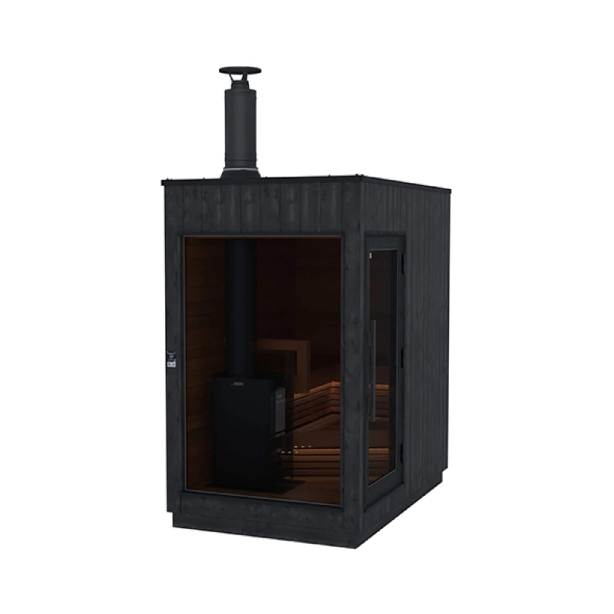 ThermaSol ThermaSol Nordic Misty Fully-Assembled Outdoor Modular Sauna Cabin - Traditional Sauna