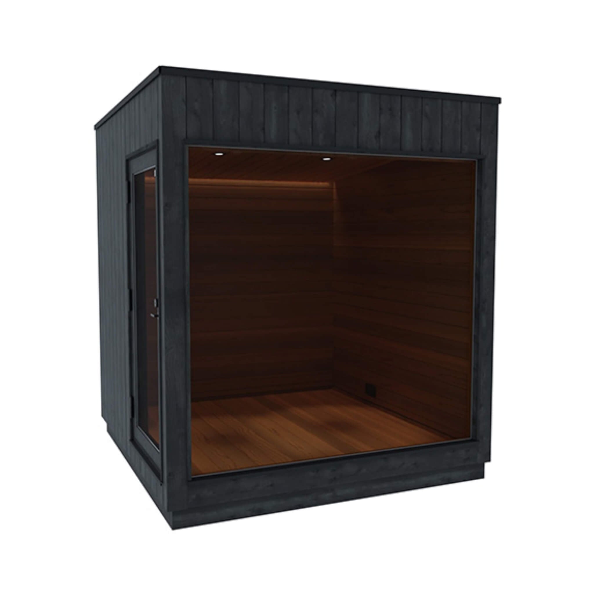ThermaSol ThermaSol Nordic Misty Medium 1-Entrance Outdoor Sauna Lounge - Lounge