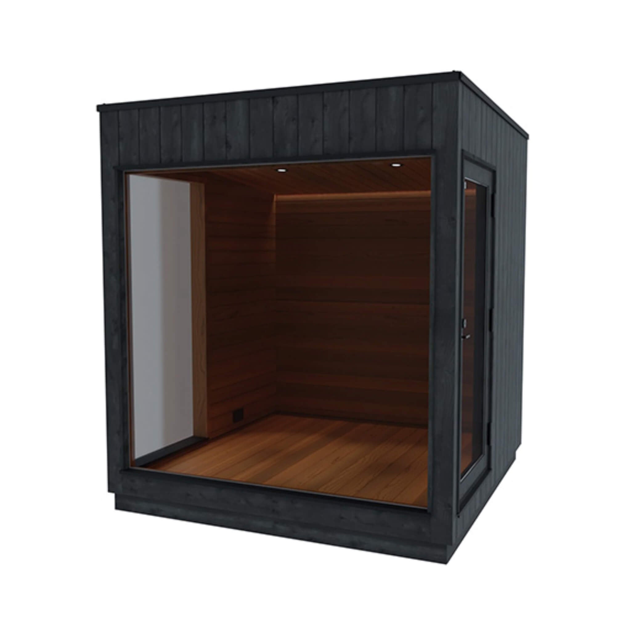 ThermaSol ThermaSol Nordic Misty Medium 1-Entrance Outdoor Sauna Lounge - Lounge