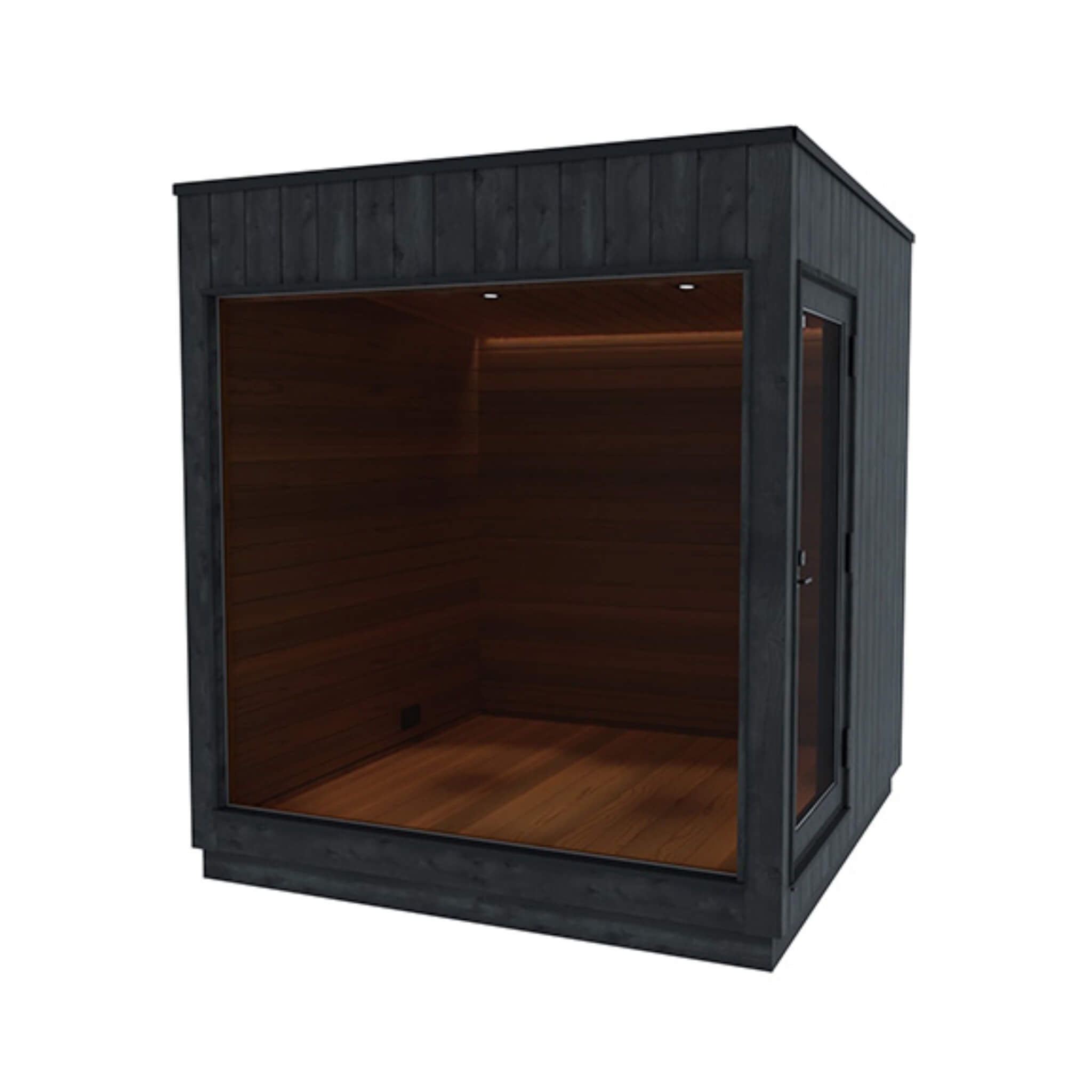 ThermaSol ThermaSol Nordic Misty Medium 1-Entrance Outdoor Sauna Lounge - Lounge