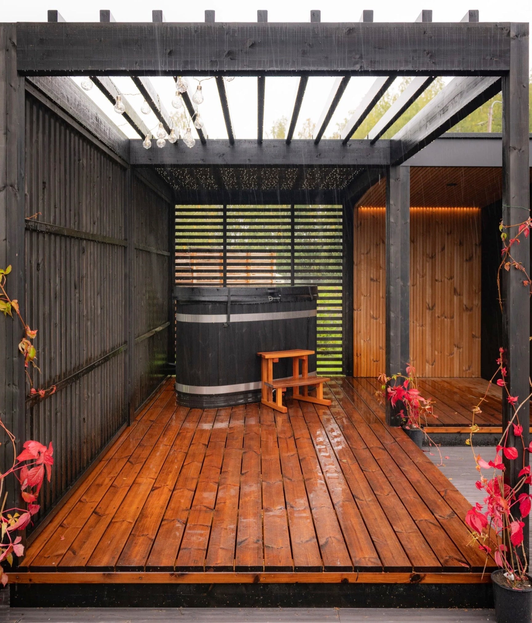 ThermaSol ThermaSol Nordic Misty Wood Pergola - Pergola