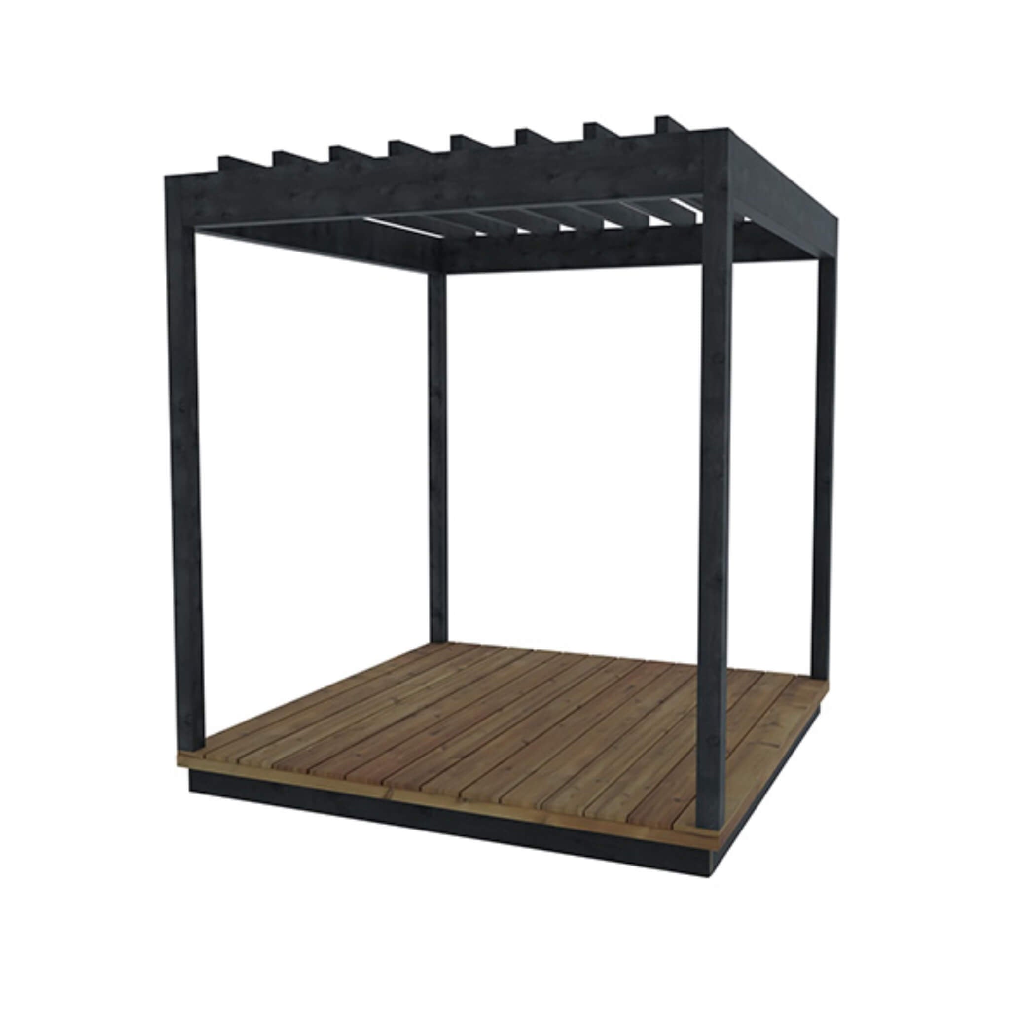 ThermaSol ThermaSol Nordic Misty Wood Pergola - Pergola