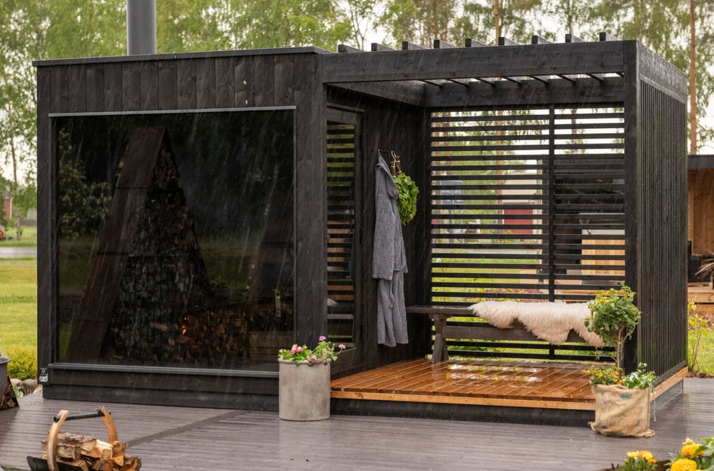 ThermaSol ThermaSol Nordic Misty Wood Pergola - Pergola