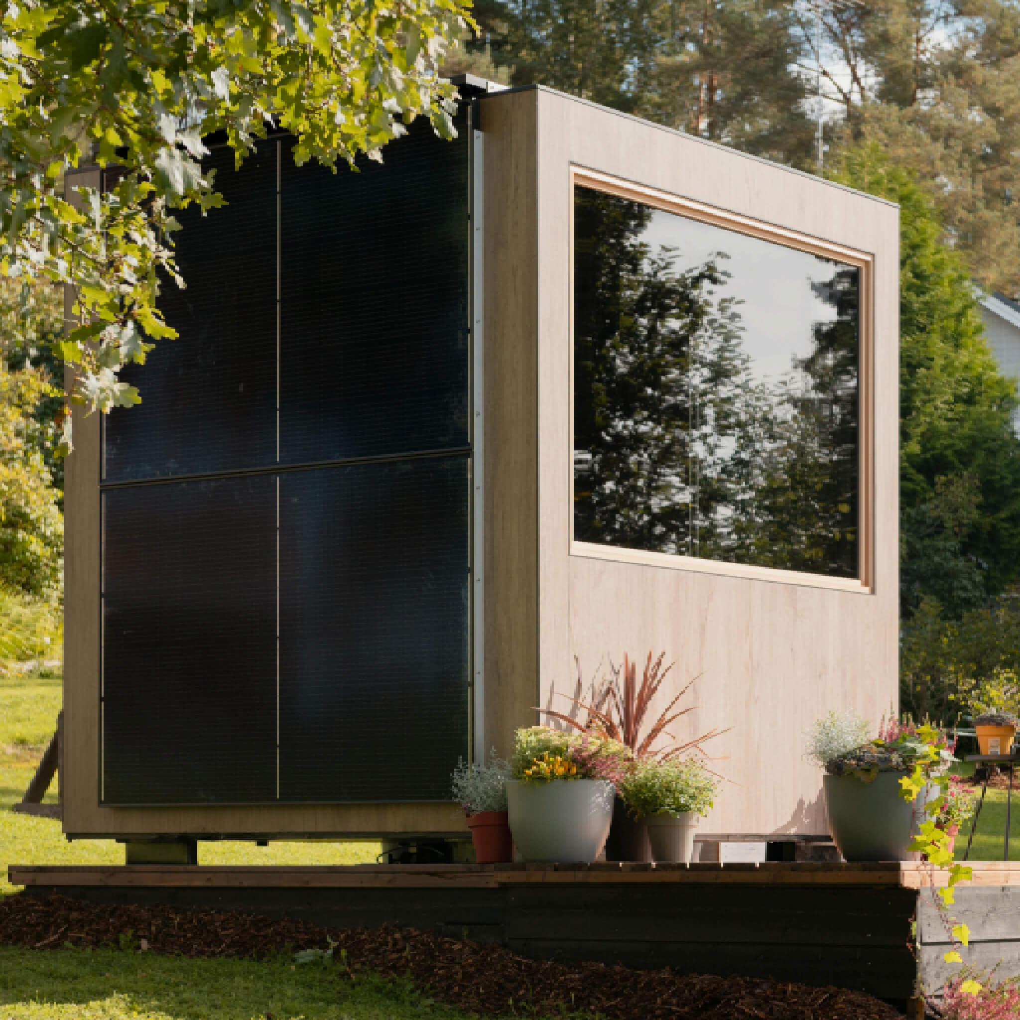 ThermaSol ThermaSol Solaris Fully-Assembled Outdoor Sauna Cabin - Traditional Sauna