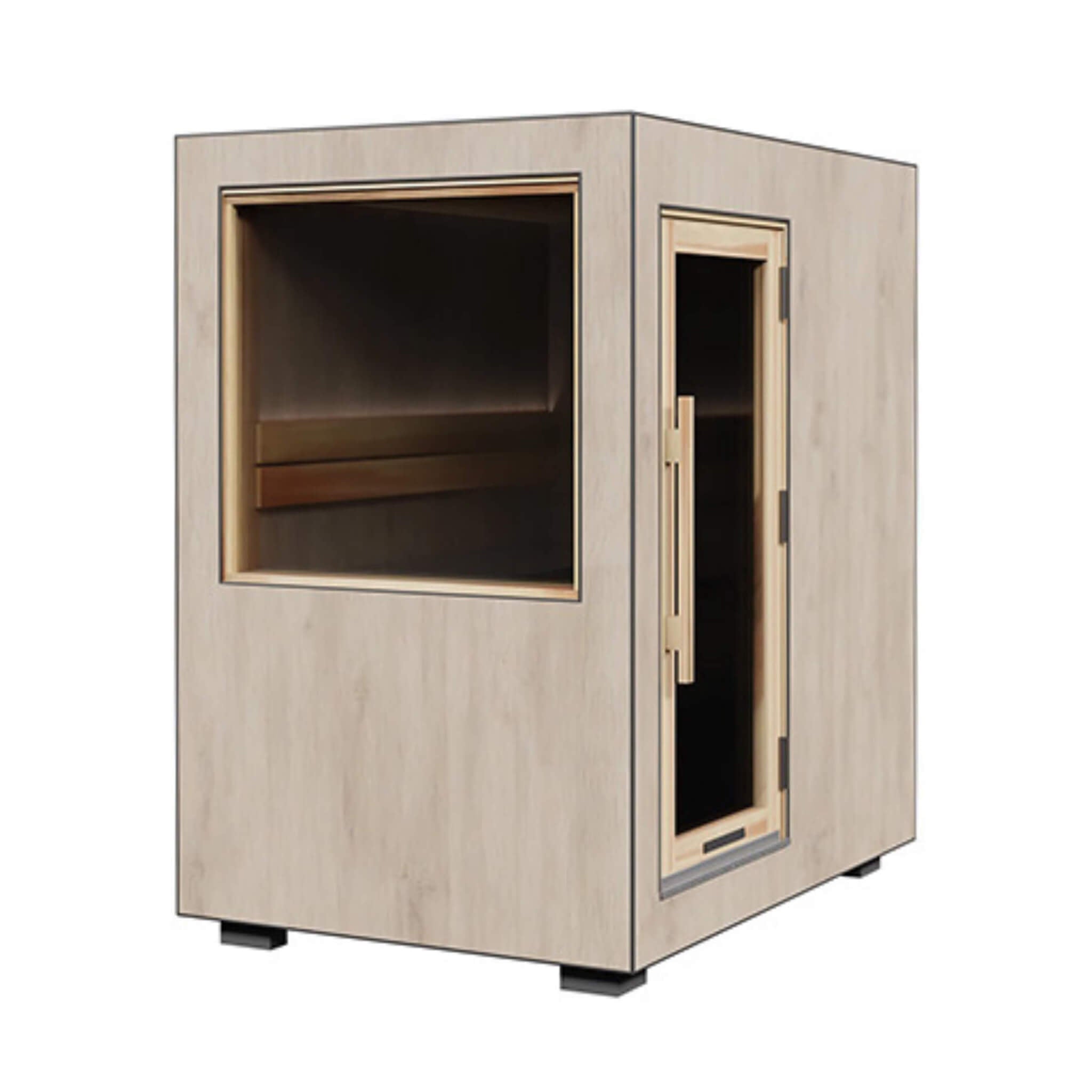ThermaSol ThermaSol Solaris Fully-Assembled Outdoor Sauna Cabin - Traditional Sauna