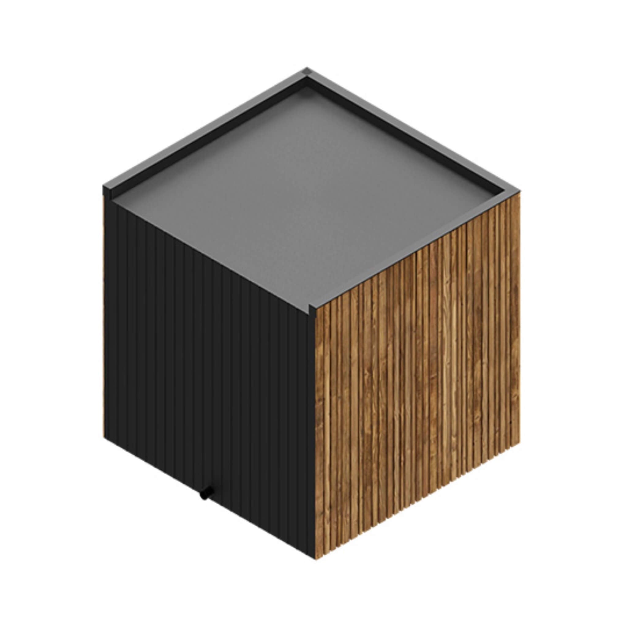 ThermaSol ThermaSol Spectra 4-Person Fully-Assembled Outdoor Sauna Cabin - Traditional Sauna